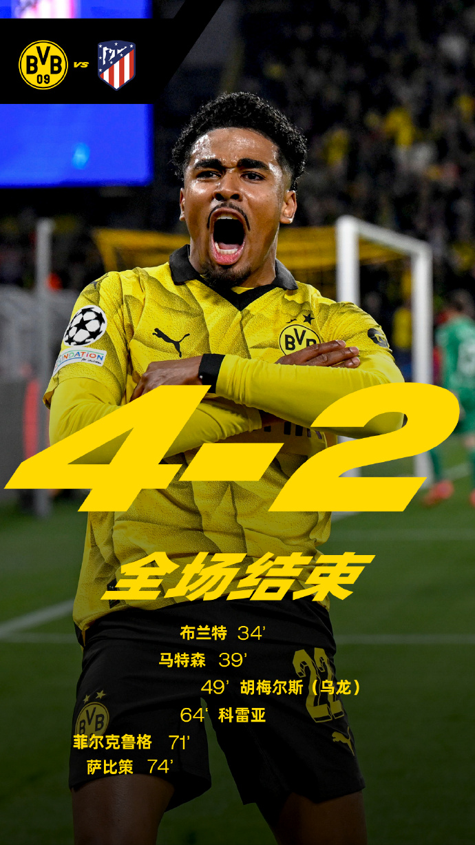 多特蒙德队阵容