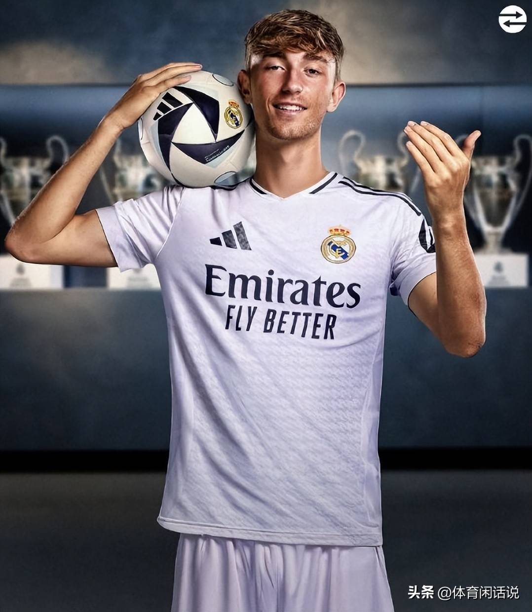 关于皇马宣布新援加盟，强化中场实力的信息